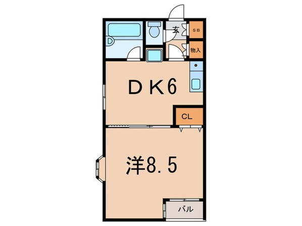 フラットレオの物件間取画像